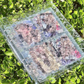 K-pop A5 Photocard Binder – Water Ripple Acrylic 4 Pocket Card Holder Album for Idol Collections